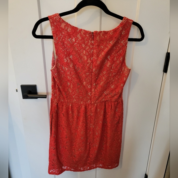 Shoshanna Red Phoenix Dress Size 4 - Picture 4 of 4